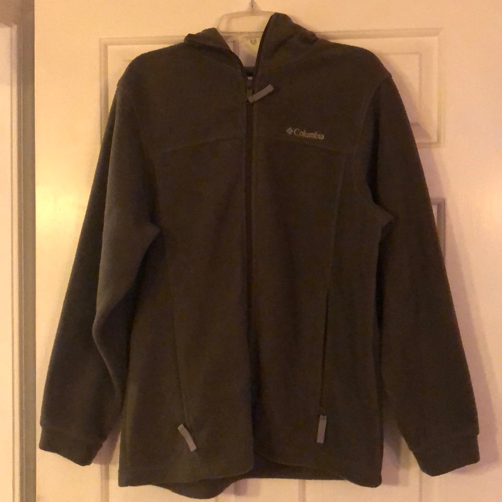 Boy’s Columbia fleece zip-up hoodie